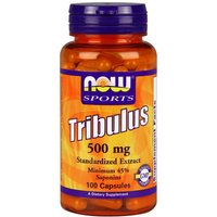 Tribulus 500mg (Tribulus Terrestris Extract) 100 Caps, NOW Foods