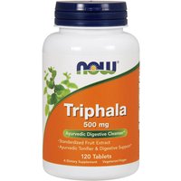 Triphala 500 mg, Standardized Fruit Extract, 120 Tablets, NOW Foods