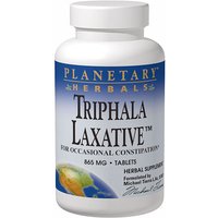 Triphala Laxative, For Occasional Constipation, 60 Tablets, Planetary Herbals