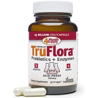 TruFlora, Probiotics + Enzymes, 32 Capsules, Master Supplements