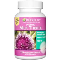 TruNature Premium Milk Thistle 160 mg, 120 Vegetarian Capsules