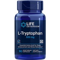 L-Tryptophan 500 mg, 90 Vegetarian Capsules, Life Extension