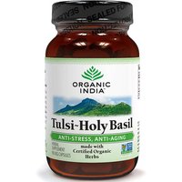 Tulsi (Holy Basil) Formula, With Organic Herbs, 90 Vegetarian Capsules, Organic India