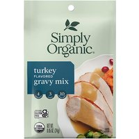 Turkey Flavored Gravy Mix, 0.85 oz, Simply Organic