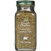 Turkey Rub, 2.43 oz, Simply Organic