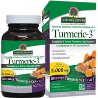 Turmeric-3, Standardized Turmeric Extract for Curcuminoids, 90 Vegetarian Capsules, Natures Answer