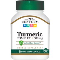 Turmeric Complex 500 mg, 60 Vegetarian Capsules, 21st Century HealthCare