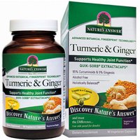 Turmeric & Ginger, 90 Liquid Capsules, Natures Answer