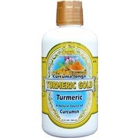 Turmeric Gold Juice, Liquid Superfood, 32 oz, Dynamic Health Labs