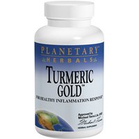 Turmeric Gold 500 mg Tab, 120 Tablets, Planetary Herbals