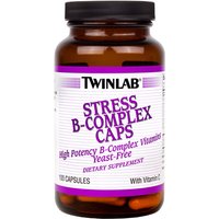 TwinLab Stress B-Complex with Vitamin C, 100 Capsules