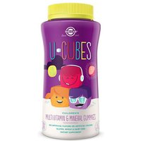U-Cubes, Childrens Multi-Vitamin & Mineral Chewable, 120 Gummies, Solgar