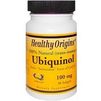 Ubiquinol (Kaneka QH) 100 mg, 30 SoftGels, Healthy Origins
