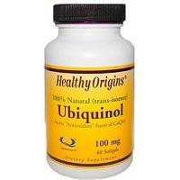 Ubiquinol (Kaneka QH) 100 mg, 60 SoftGels, Healthy Origins