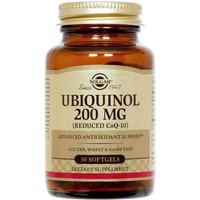 Ubiquinol 200 mg (Reduced CoQ10), 30 Softgels, Solgar