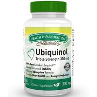 Ubiquinol CoQ10 300 mg, 30 Softgels, Health Thru Nutrition