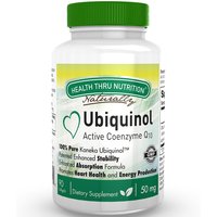 Ubiquinol CoQ10 50 mg, 90 Softgels, Health Thru Nutrition