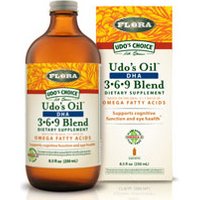Udos Choice Oil DHA 3-6-9 Blend, 17 oz, Flora Health