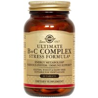 Ultimate B+C Complex Stress Formula, 90 Tablets, Solgar