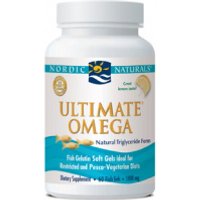 Ultimate Omega, Lemon, Fish Oil Ideal for Restricted & Pasco-Vegetarian, 60 Fish Gels, Nordic Naturals