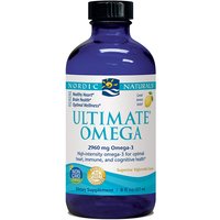 Ultimate Omega Liquid, Purified Fish Oil, 8 oz, Nordic Naturals