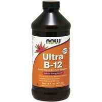 Ultra B-12 Liquid, 16 oz, NOW Foods