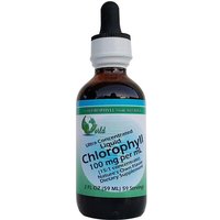 Ultra Concentrated 15:1 Liquid Chlorophyll with Dropper, 2 oz, World Organic