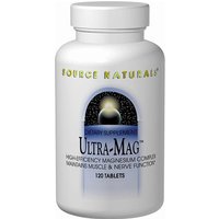 Ultra Mag Hi Efficiency Magnesium 200mg 120 tabs from Source Naturals