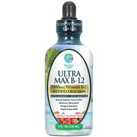 Ultra Max B12 Liquid Drops, 4 oz, Tropical Oasis