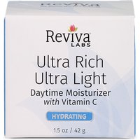 Reviva Labs Ultra Rich Ultra Light Daytime Moisturizer Cream, 1.5 oz