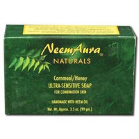 Ultra-Sensitive Bar Soap, Cornmeal/Honey, For Combination Skin, Neem Aura