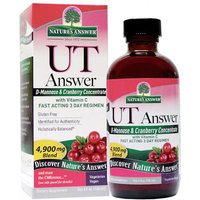 UT Answer (UTanswer), D-Mannose & Cranberry Liquid, 4 oz, Natures Answer