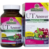 UT Answer Cranberry with D-Mannose, 90 Vegetarian Capsules, Natures Answer