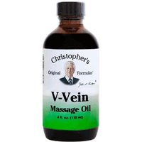 V-Vein Massage Oil (V Vein), 4 oz, Christophers Original Formulas