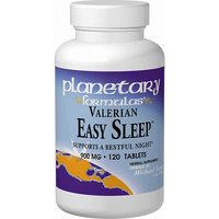 Valerian Easy Sleep, Value Size, 120 Tablets, Planetary Herbals