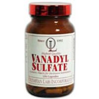 Vanadyl Sulfate with Niacin, 100 Capsules, Olympian Labs