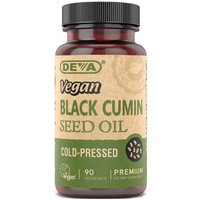 Vegan Black Cumin Seed Oil, 90 Vegan Caps, Deva Nutrition