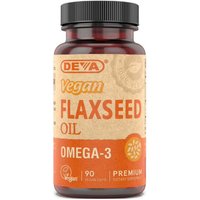 Vegan Flaxseed Oil, 90 Vegan Caps, Deva Nutrition