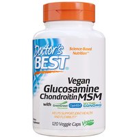 Vegan Glucosamine Chondroitin MSM, 120 Veggie Caps, Doctors Best