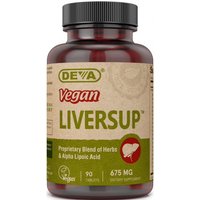 Vegan LIVERSUP, Liver Support, 90 Tablets, Deva Nutrition