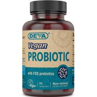Vegan Probiotic, 90 Vegetarian Capsules, Deva Nutrition