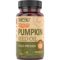 Vegan Pumpkin Seed Oil, 90 Vegan Caps, Deva Nutrition
