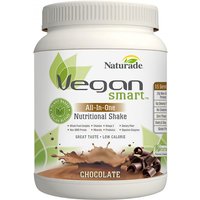 Vegan Smart All-In-One Nutritional Shake - Chocolate, 15 Servings (24.34 oz), Naturade