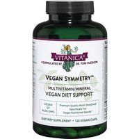Vegan Symmetry, Vegan Multivitamin, 120 Vegetarian Capsules, Vitanica