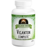 Vegan True Vegantein Complete, Pea & Rice Protein Powder, 16 oz, Source Naturals