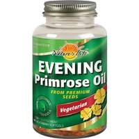 Evening Primrose Oil, 100% Vegetarian, 90 Vegetarian Softgels, Natures Life