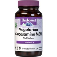 Vegetarian Glucosamine Plus MSM, 120 Vcaps, Bluebonnet Nutrition