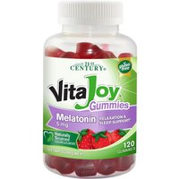 VitaJoy Melatonin Gummies 5 mg Chewable, 120 Gummies, 21st Century HealthCare