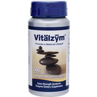 Vitalzym Liquid Gel Capsules, Value Size, 360 Capsules, World Nutrition