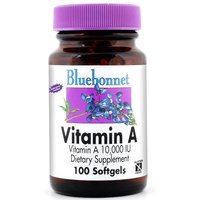 Vitamin A 10000 IU, 100 Softgels, Bluebonnet Nutrition
